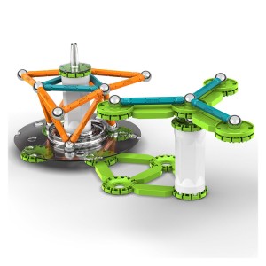 Geomag Mechanics Motion 96, Magnetic Gears, culoare: Multicolor, dimensiune: cutie: 32x21x5 cm – fotografie produs