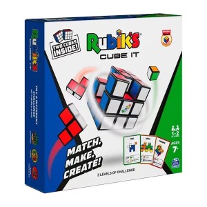Rubik logikai társasjáték, culoare: Multicolor, dimensiune: 20x20x5 cm – fotografie produs