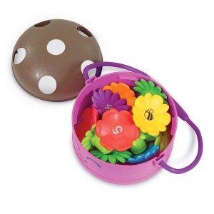 Ghiveciul cu flori Poppy, joc de motricitate, culoare: Multicolor, dimensiune: 12x12x9 cm – fotografie produs