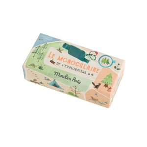 Monocular pentru copii, Moulin Roty, culoare: Multicolor, dimensiune: 11x5 cm – fotografie produs