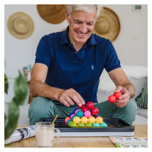 IQ Puzzler Pro XXL, SMART GAMES, culoare: Multicolor, dimensiune: 42x26x4 cm – fotografie produs