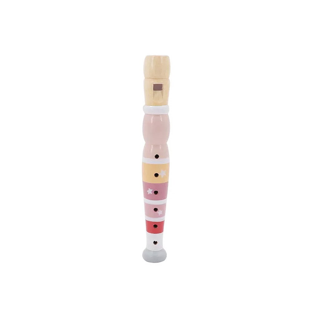 Flaut din lemn, roz, 20 cm Flaut din lemn, roz, 20 cm (FKP8721-B)