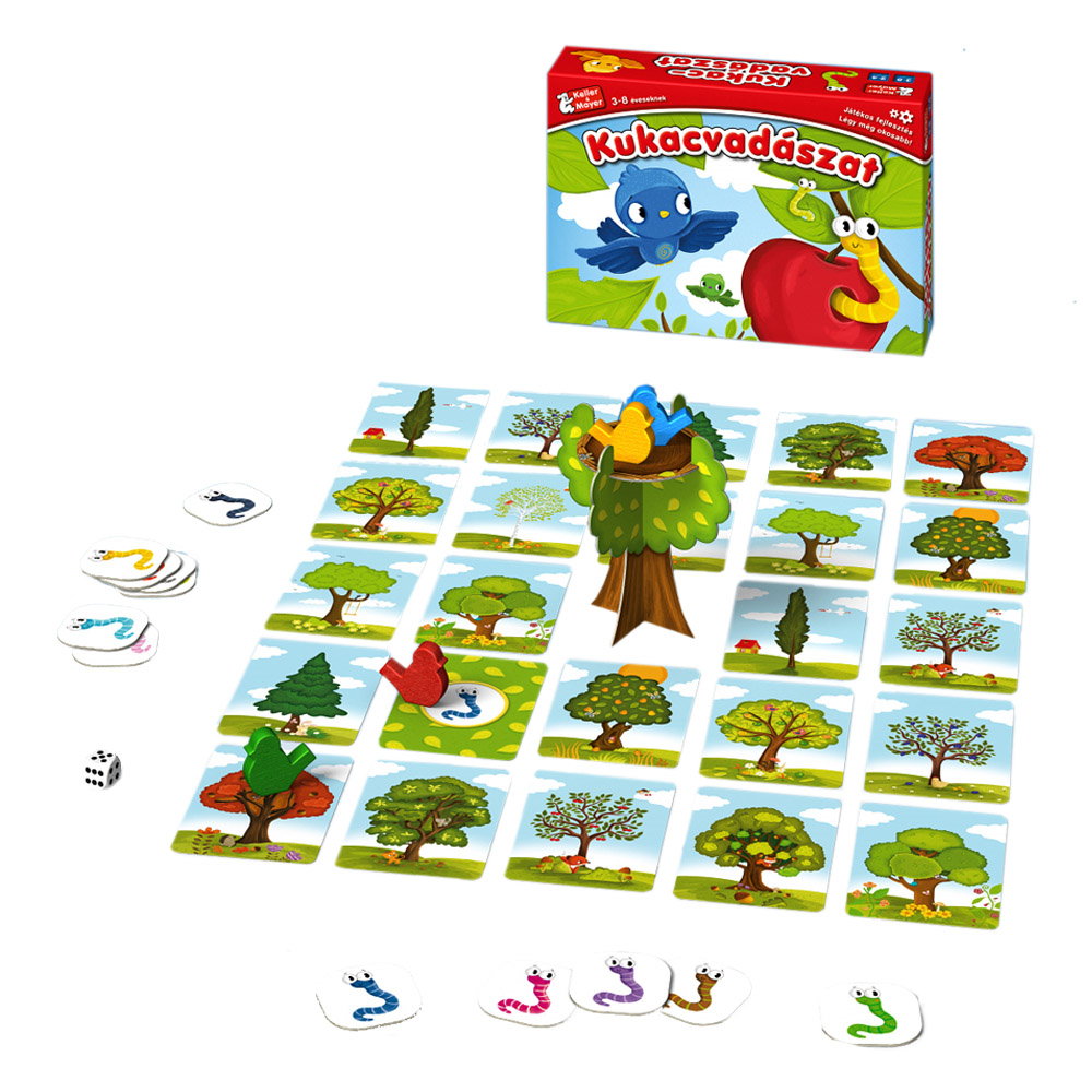 Kukacvadászat Társasjáték Creatoys Ro