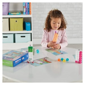 MathLink Cubes, set activitati de la 11 – 20, in limba engleza, culoare: Multicolor, dimensiune: 2 cm – fotografie produs