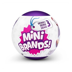 Mini Brands, set 5 mini marci surpriza, seria 3, culoare: Multicolor, dimensiune: 9x9x9 cm – fotografie produs