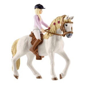 Set figurine Schleich, Rulota Horse Club, culoare: Multicolor, dimensiune: 33x23x19 cm – fotografie produs