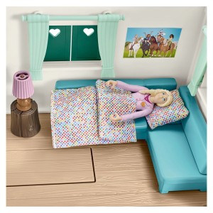 Set figurine Schleich, Rulota Horse Club, culoare: Multicolor, dimensiune: 33x23x19 cm – fotografie produs