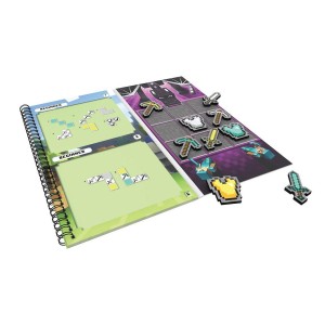 Minecraft Travel, puzzle magnetic cu provocari (TF-76482)