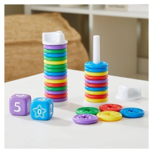My First Math Dice, Thinkfun, culoare: Multicolor, dimensiune: 18x15x4 cm – fotografie produs