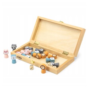 Nu te supara frate! din lemn, PolarB, culoare: Multicolor, dimensiune: 32x19x5 cm – fotografie produs