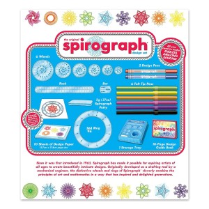 Spirograph Design, set creativ de desen cu sabloane (PMT-SP101)