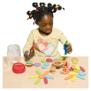 Junior Pebbles, set pietricele in culori naturale, culoare: Multicolor, dimensiune: 10x10x15 cm – fotografie produs