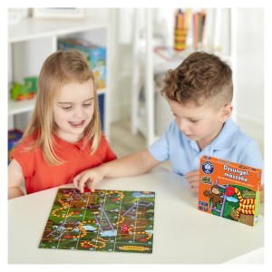 Dzsungelmászóka, mini társasjáték, culoare: Multicolor, dimensiune: 15x14x3 cm – fotografie produs