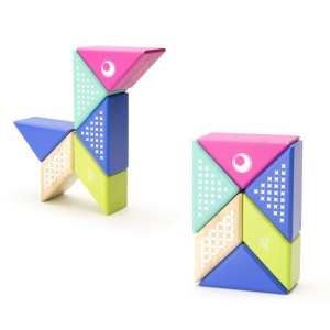 Tegu Hummingbird, blocuri magnetice pentru calatorii, culoare: Multicolor, dimensiune: 2-6 cm – fotografie produs