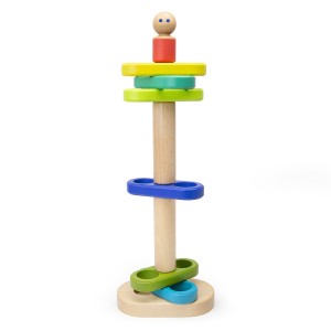 Tegu Stacker, set din lemn magnetic, culoare: Multicolor, dimensiune: 22x15x9 cm – fotografie produs