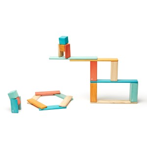 Tegu Sunset, set 24 piese din lemn magnetic, culoare: Multicolor, dimensiune: 33x23x5 cm – fotografie produs