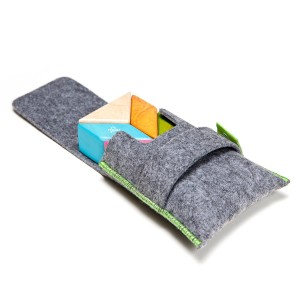 Tegu Tints, set de buzunar cu 6 piese magnetice din lemn, culoare: Multicolor, dimensiune: 10x9x4 cm – fotografie produs