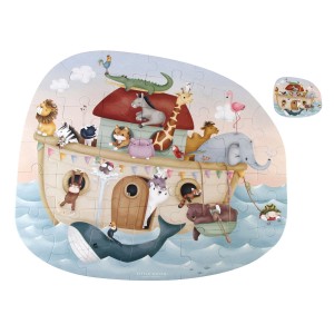Puzzle mare de podea, Arca lui Noe, culoare: Multicolor, dimensiune: 98x84 cm – fotografie produs