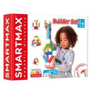 Joc magnetic SmartMax, Builder Set, 20 piese (SMX321)