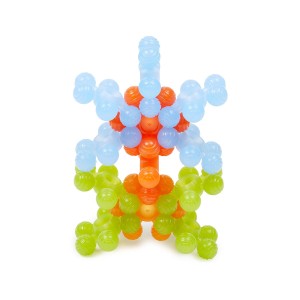 PolyForm Star, set 35 piese interconectabile, Guidecraft, culoare: Multicolor, dimensiune: 7x7x2 cm – fotografie produs