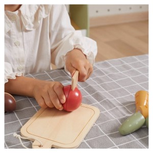 Legume feliabile din lemn, PolarB, culoare: Multicolor, dimensiune: 20x15x7 cm – fotografie produs