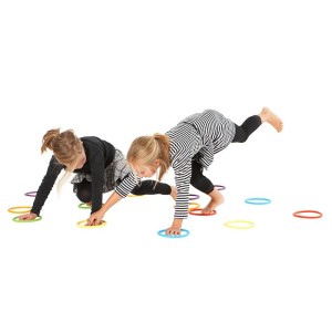 Inele de activitati motrice GONGE (24 buc/6 culori) (GON2191)