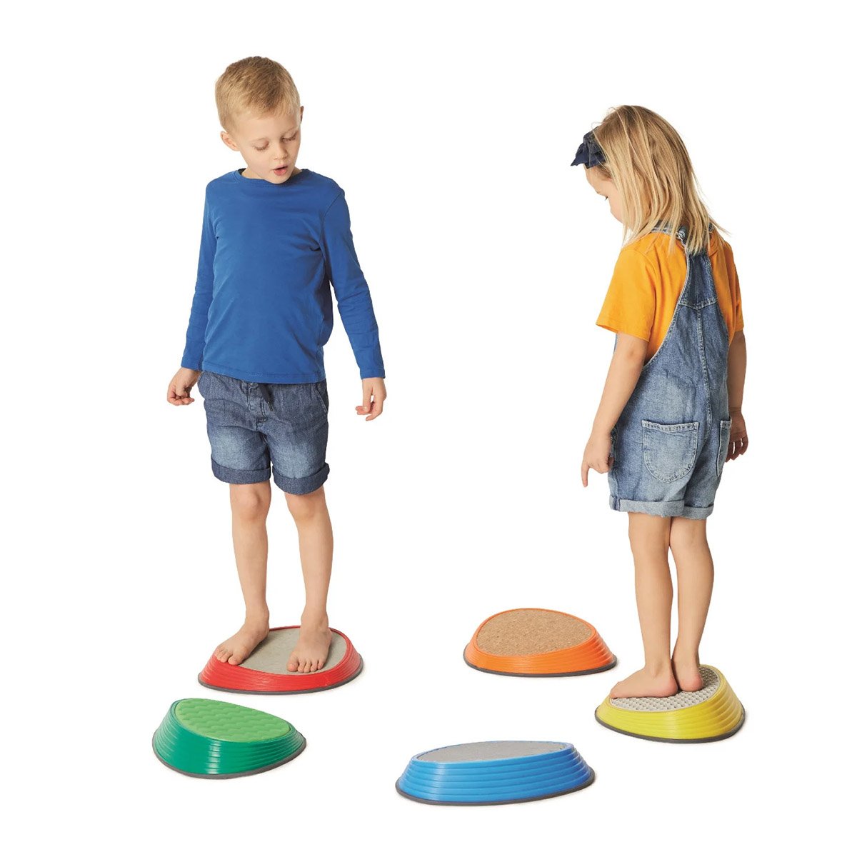 Pietre de rau tactile, GONGE Pietre de rau tactile, GONGE, culoare: Multicolor, dimensiune: 35x28x8 cm – fotografie produs