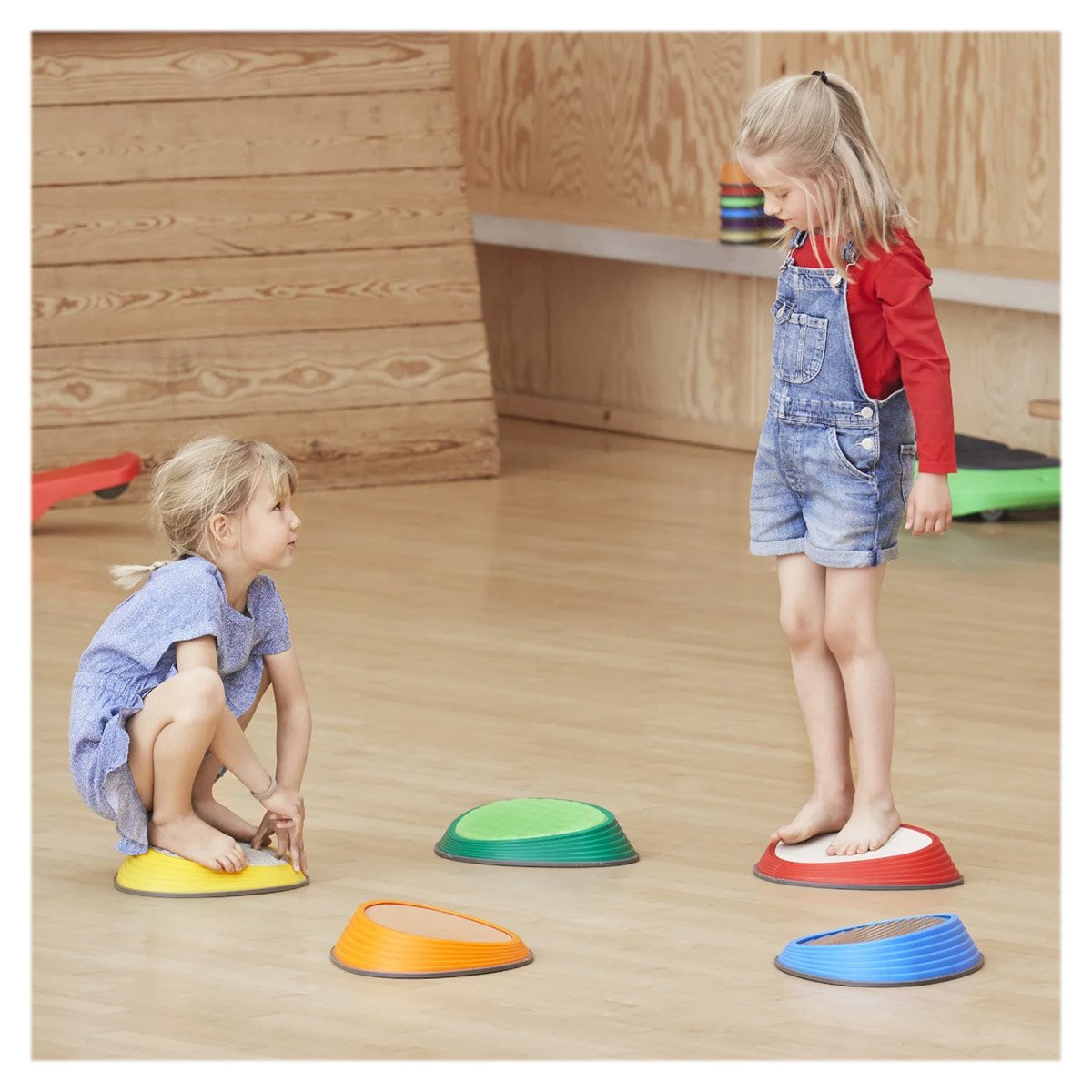 Pietre de rau tactile, GONGE Pietre de rau tactile, GONGE, culoare: Multicolor, dimensiune: 35x28x8 cm – fotografie produs