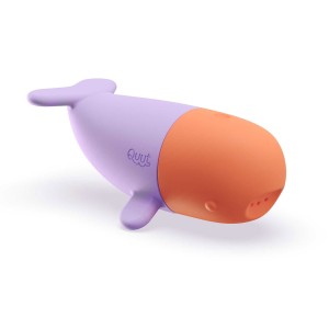 Balena Squeezi, jucarie stropitoare de baie din silicon, culoare: Multicolor, dimensiune: 15x7x6 cm – fotografie produs