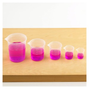 Set educativ pentru masurare lichide, Edx Education, culoare: Alb, dimensiune: 15x14x14 cm – fotografie produs