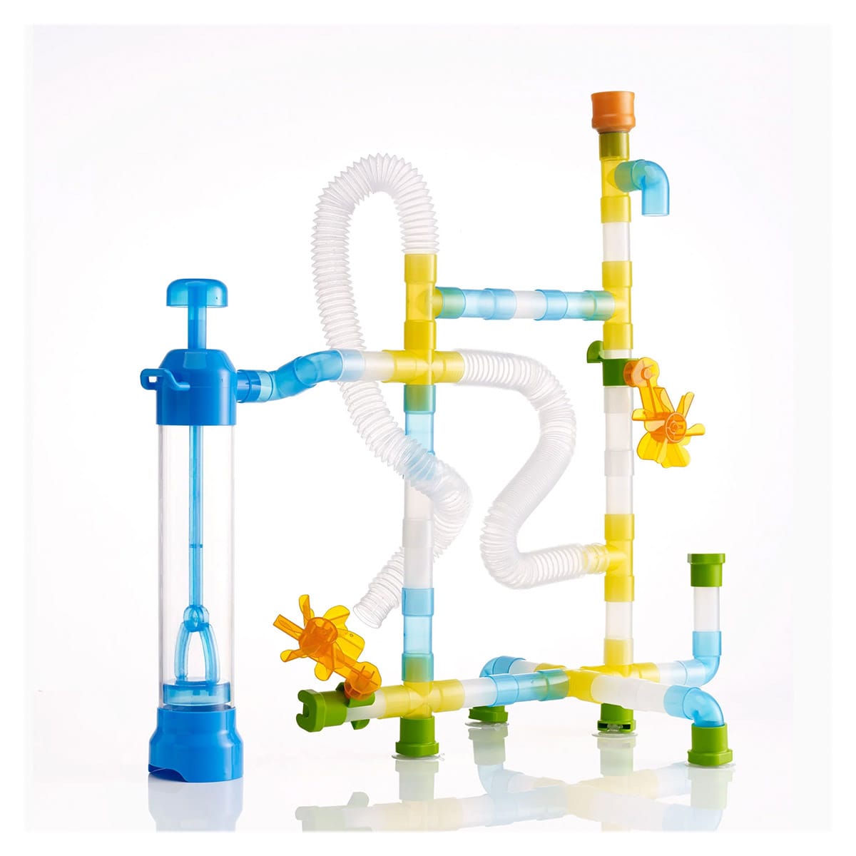 Crazy Tube Set, labirint cu tuburi pentru joaca cu apa – Edx Education Crazy Tube Set, labirint cu tuburi pentru joaca cu apa, culoare: Multicolor, dimensiune: 36x29x8 cm – fotografie produs