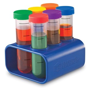 Eprubete jumbo, set 6 bucati, culoare: Multicolor, dimensiune: 14x14x16 cm – fotografie produs