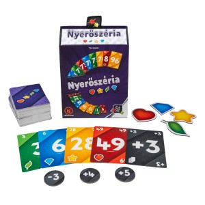 Nyerőszéria, magyar nyelvű társasjáték, culoare: Multicolor, dimensiune: 16x12x3 cm – fotografie produs