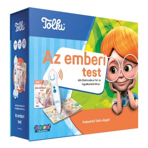Tolki – Az emberi test szett, könyv + toll, culoare: Multicolor, dimensiune: 33x27x10 cm – fotografie produs