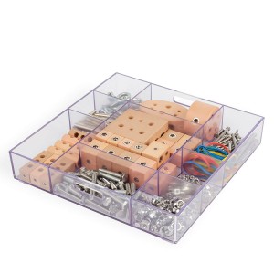 Set STEM pentru constructie de roboti, Guidecraft, culoare: Multicolor, dimensiune: 32x32x8 cm – fotografie produs