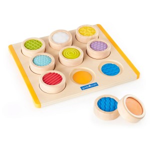 Cauta si potriveste, joc tactil de asociere, Guidecraft, culoare: Multicolor, dimensiune: 37x33x8 cm – fotografie produs