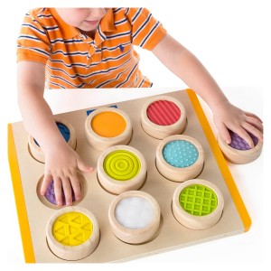 Cauta si potriveste, joc tactil de asociere, Guidecraft, culoare: Multicolor, dimensiune: 37x33x8 cm – fotografie produs