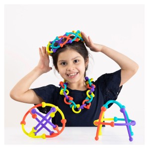 Plip Kit, set constructie cu ventuze, Fat Brain Toys, culoare: Multicolor, dimensiune: 29x20x8 cm – fotografie produs