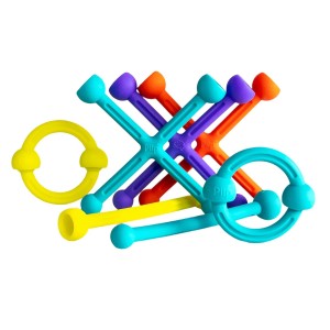 Plip Kit, set constructie cu ventuze, Fat Brain Toys, culoare: Multicolor, dimensiune: 29x20x8 cm – fotografie produs