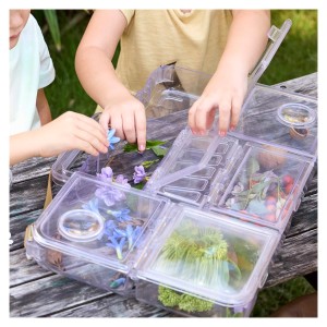 Discover Lab, laborator portabil, Guidecraft, culoare: Alb, dimensiune: 46x33x5 cm – fotografie produs