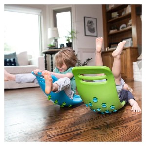 Jucarie pentru balans, Teeter Popper, verde, culoare: Verde, dimensiune: 70x2x28 cm – fotografie produs