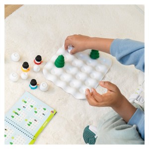 Snow Problem, limba romana, SMART GAMES, culoare: Multicolor, dimensiune: 24x24x5 cm – fotografie produs