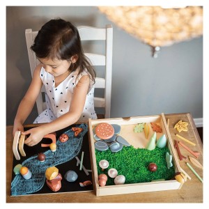 Comori forestiere, set cu 50 de piese, Tender Leaf Toys (TL8369)