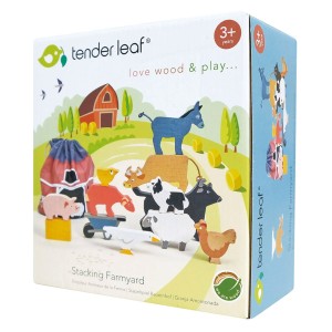 Animale domestice, set 13 piese, Tender Leaf Toys, culoare: Multicolor, dimensiune: 18x16x8 cm – fotografie produs