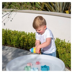 Racheta de stivuit din silicon, SiliSoft, culoare: Multicolor, dimensiune: 15x7x7 cm – fotografie produs