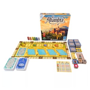 Alhambra társasjáték, culoare: Multicolor, dimensiune: 23x23x5 cm – fotografie produs