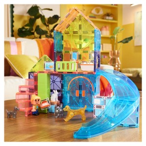MAGNA-TILES Pet Playhouse, 50 piese, culoare: Multicolor, dimensiune: 43x31x10 cm – fotografie produs