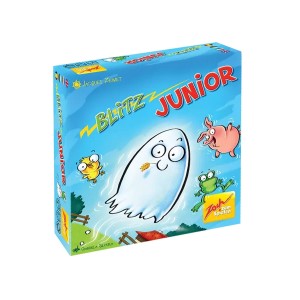 Blitz Junior, joc de societate cu carti, culoare: Multicolor, dimensiune: 13x13x4 cm – fotografie produs