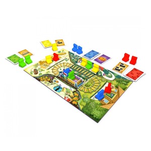 Trainsilvania, joc de societate, culoare: Multicolor, dimensiune: 20x20x5 cm – fotografie produs