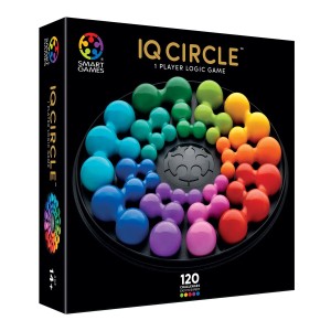 IQ Deluxe Circle, SMART GAMES, culoare: Multicolor, dimensiune: 17x17x4 cm – fotografie produs